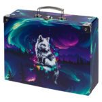 BAAGL Skládací školní kufřík Aurora s kováním