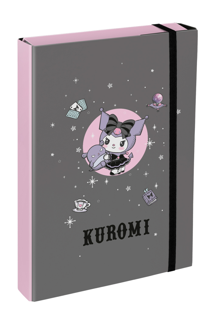 BAAGL Desky na školní sešity A4 Jumbo Kuromi Grey