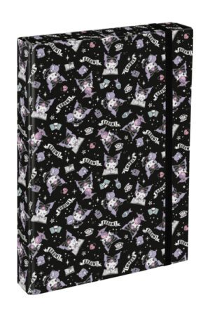 BAAGL Desky na školní sešity A4 Jumbo Kuromi Black
