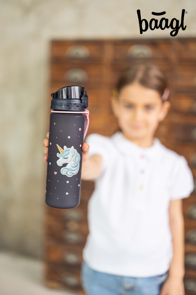 BAAGL Tritanová láhev na pití Unicorn Gold, 500 ml - Obrázek 7