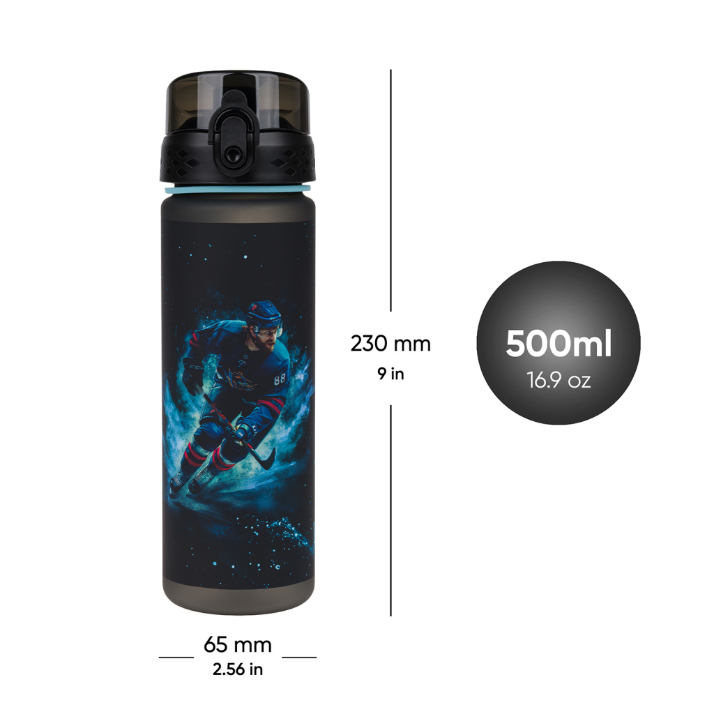 BAAGL Tritanová láhev na pití Hokej, 500 ml - Obrázek 7