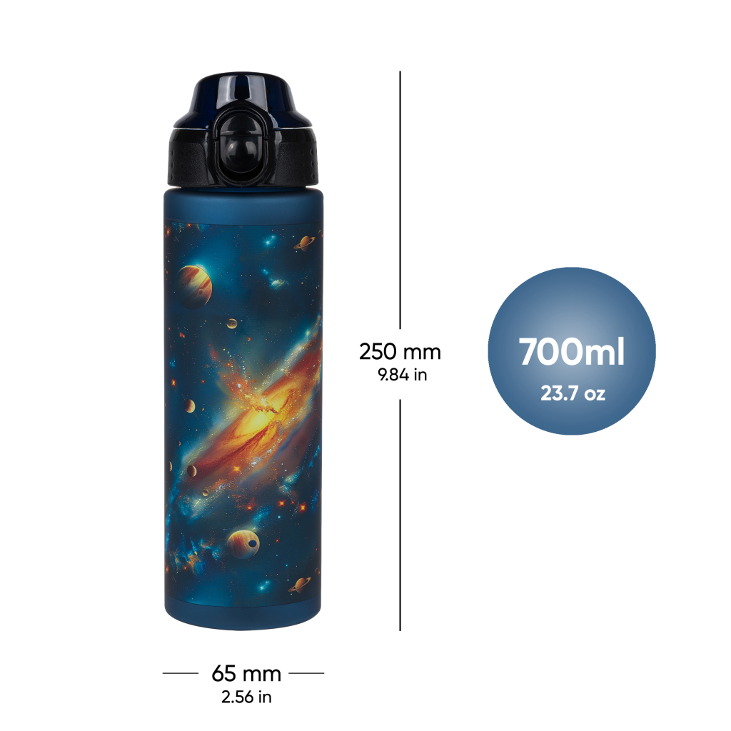BAAGL Tritanová láhev na pití Vesmír, 700 ml - Obrázek 7