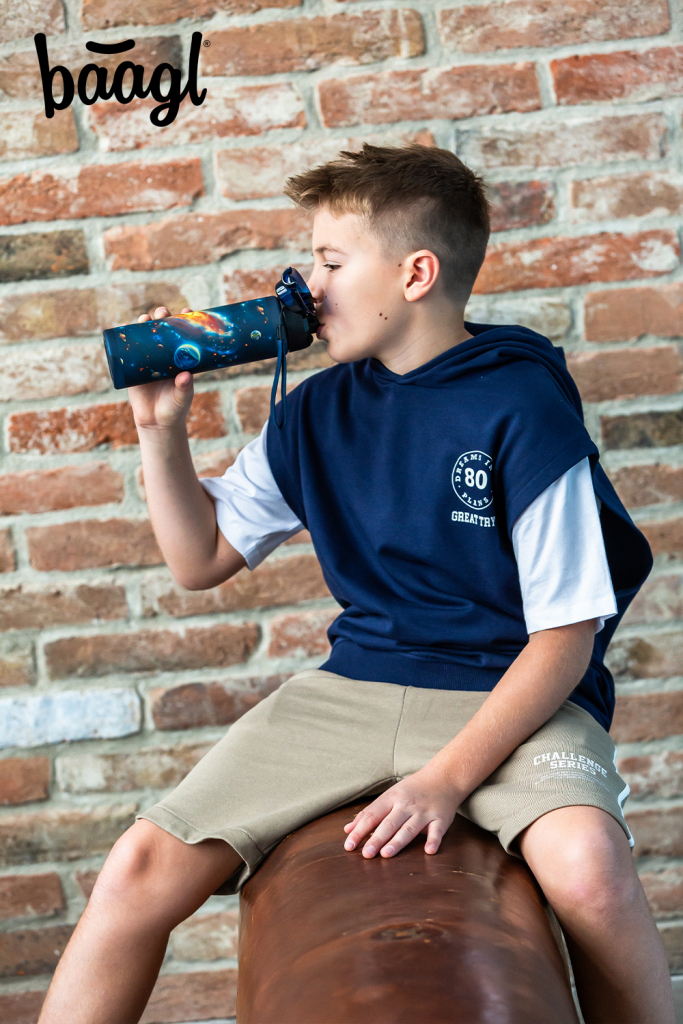 BAAGL Tritanová láhev na pití Vesmír, 700 ml - Obrázek 8