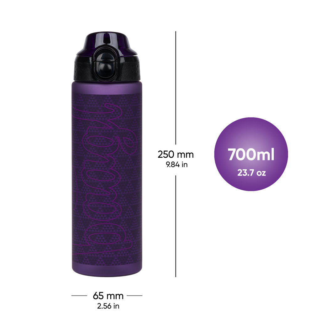 BAAGL Tritanová láhev na pití Plum, 700 ml - Obrázek 7