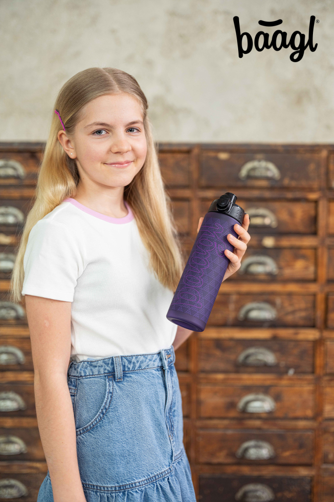 BAAGL Tritanová láhev na pití Plum, 700 ml - Obrázek 9