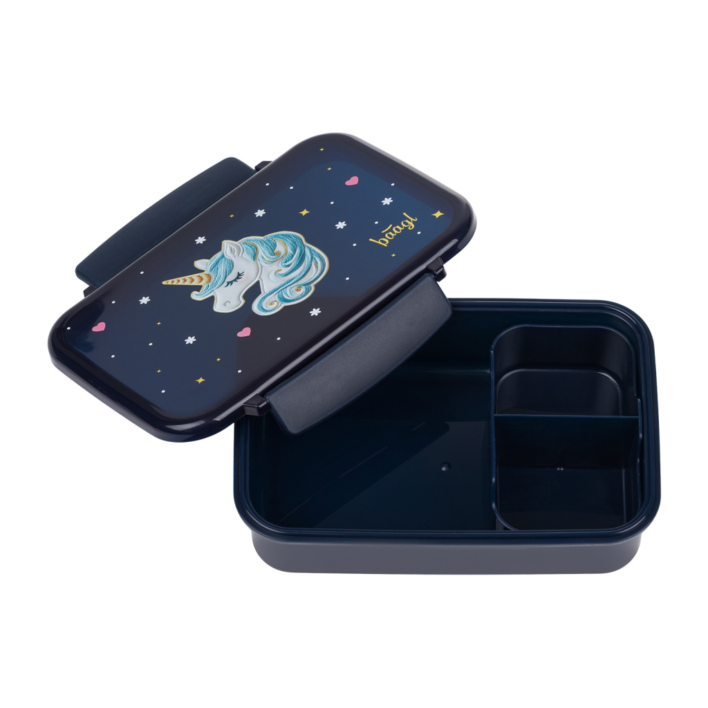 BAAGL Box na svačinu s přihrádkami Unicorn Gold - Obrázek 3