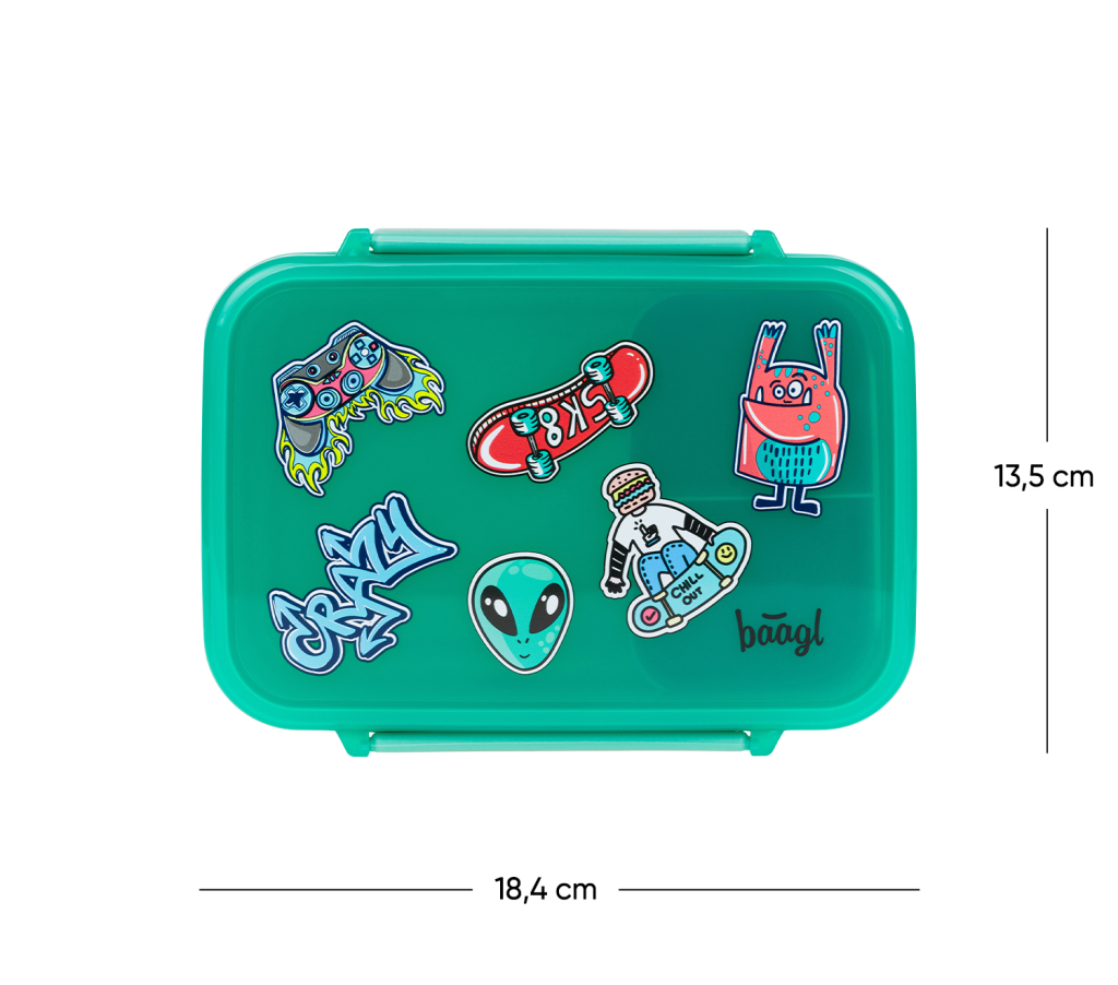 BAAGL Box na svačinu s přihrádkami Chill - Obrázek 4
