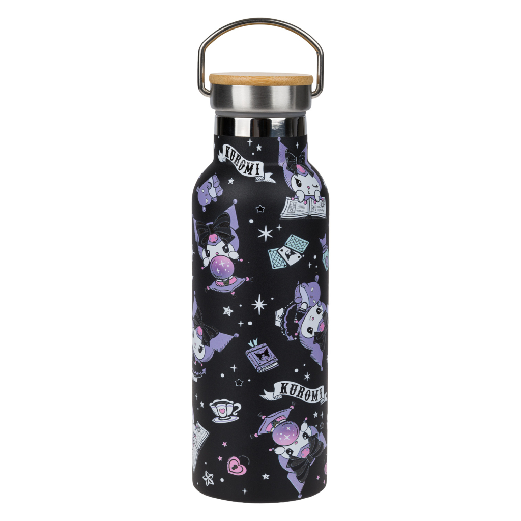BAAGL Termoláhev s bambusovým víčkem Kuromi Fortune Dream, 500 ml - Obrázek 2