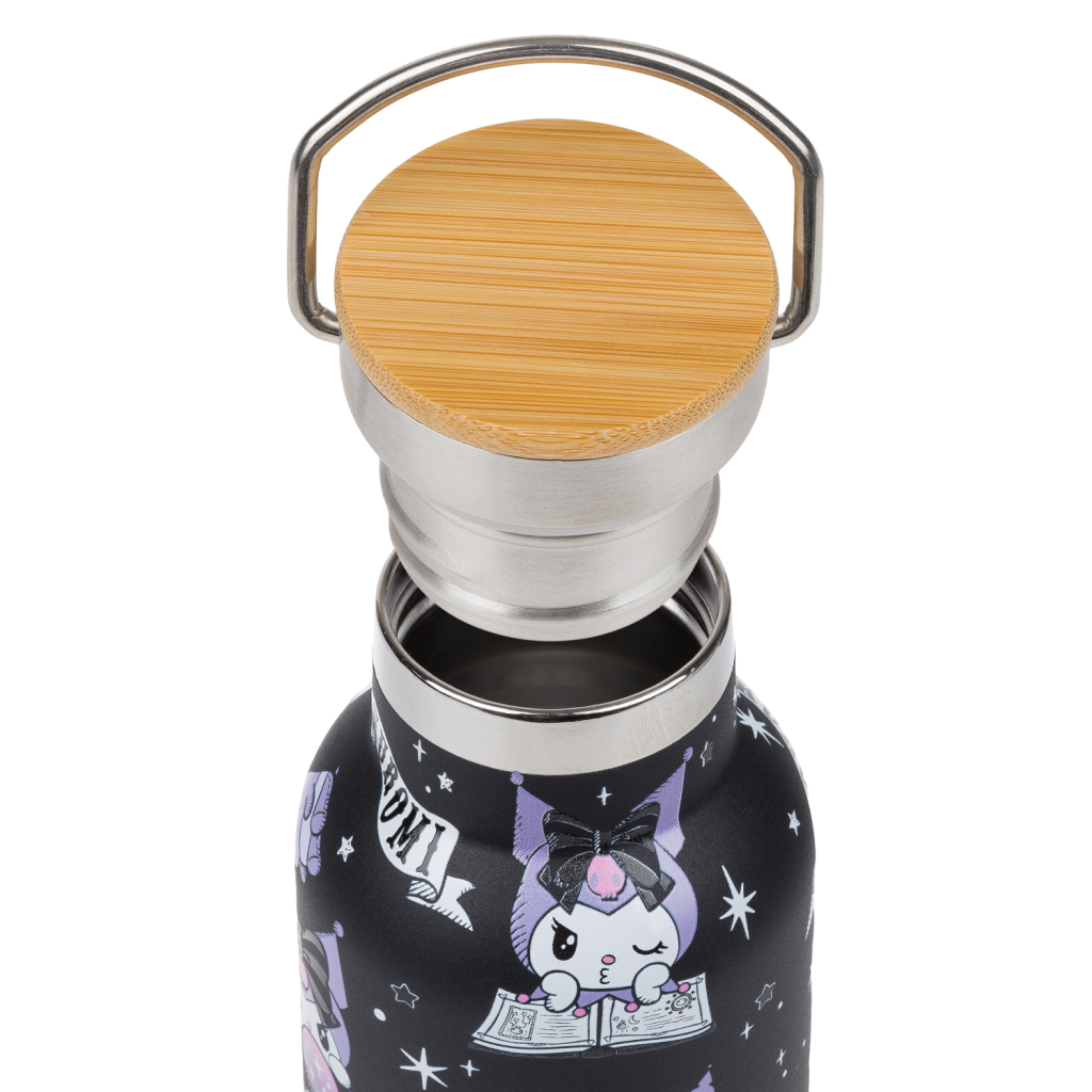 BAAGL Termoláhev s bambusovým víčkem Kuromi Fortune Dream, 500 ml - Obrázek 4