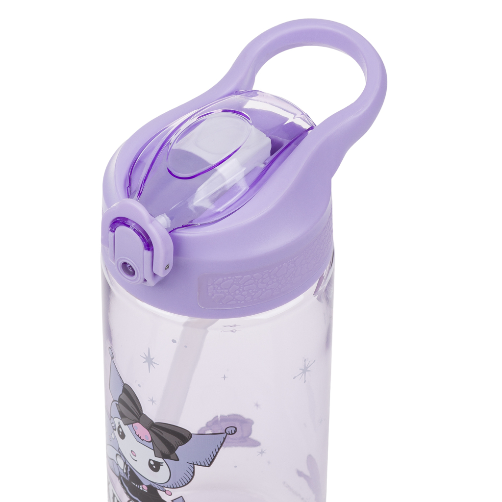 BAAGL Tritanová láhev na pití s brčkem Kuromi Fortune Dream, 500 ml - Obrázek 3