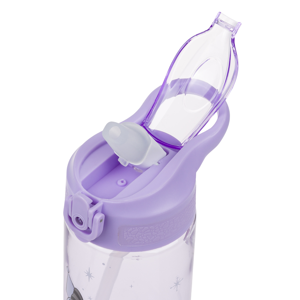 BAAGL Tritanová láhev na pití s brčkem Kuromi Fortune Dream, 500 ml - Obrázek 4