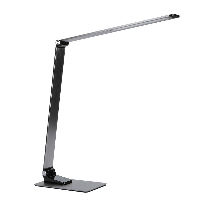 Solight LED stolní lampička stmívatelná, 11W, změna chromatičnosti, broušený hliník, stříbrná - Obrázek 3
