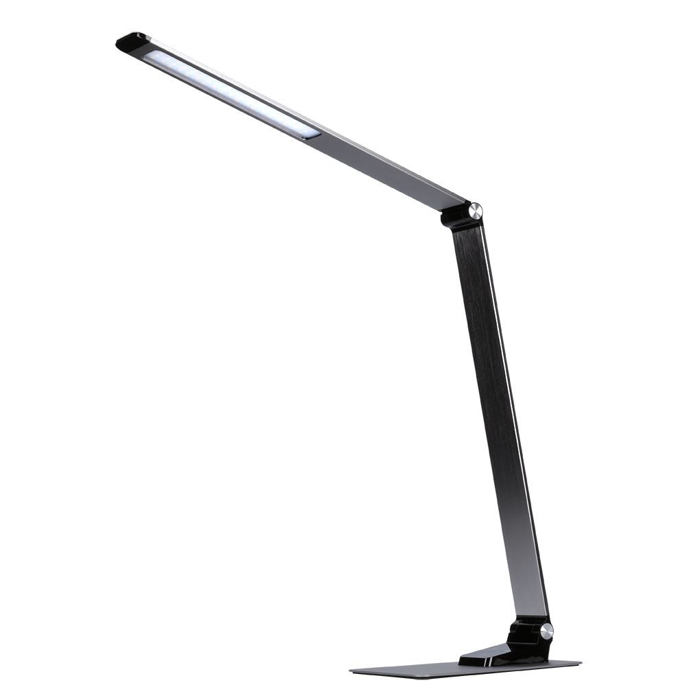 Solight LED stolní lampička stmívatelná, 11W, změna chromatičnosti, broušený hliník, stříbrná - Obrázek 4
