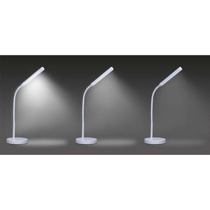 Solight LED stolní lampička, 4W, stmívatelná, 4500K, bílá barva - Obrázek 4